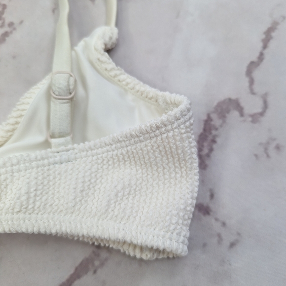 Good American Swim Top Women Crinkle Always Fits Twist Bikini Swimsuit - Picture 7 of 12